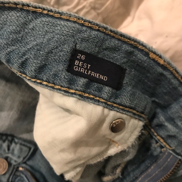 GAP Wearlight Mid Rise Best Girlfriend Jeans - Picture 4 of 6